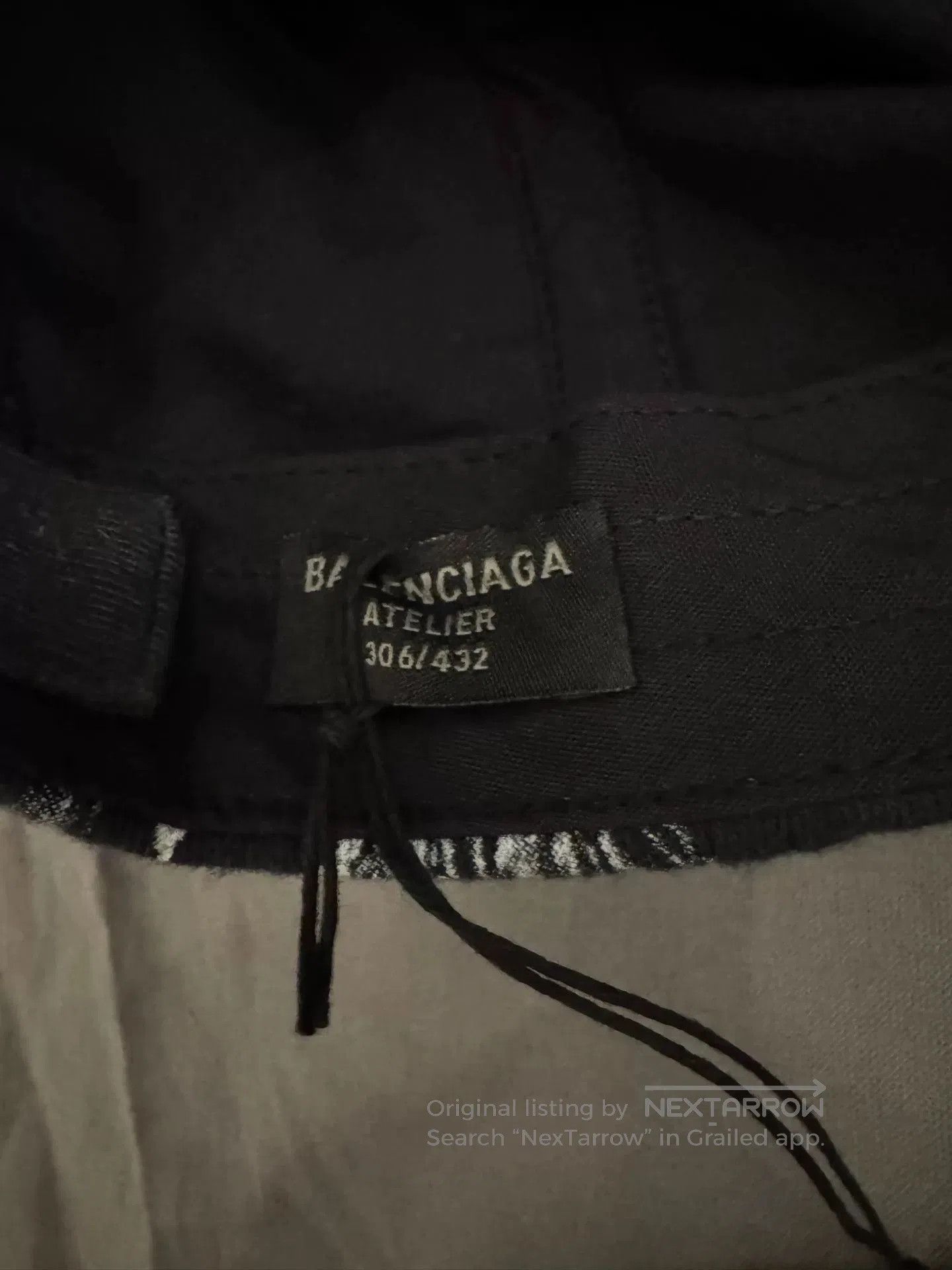 Balenciaga Balenciaga Atelier Graffiti Baseball Cap. Size ONE SIZE - 6 Thumbnail