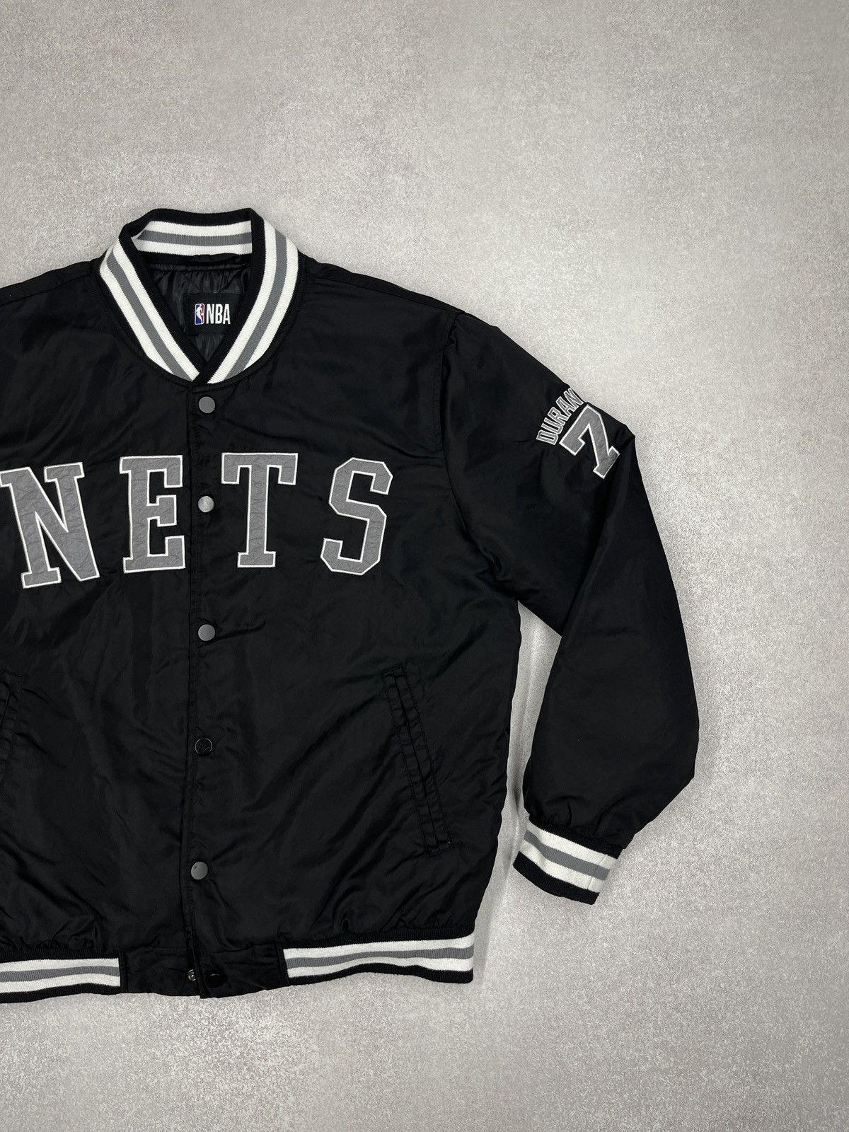 NBA Primark NBA Brooklyn Nets Durant 7 Bomber Jacket Black Size US M / EU 48-50 / 2 - 3 Thumbnail