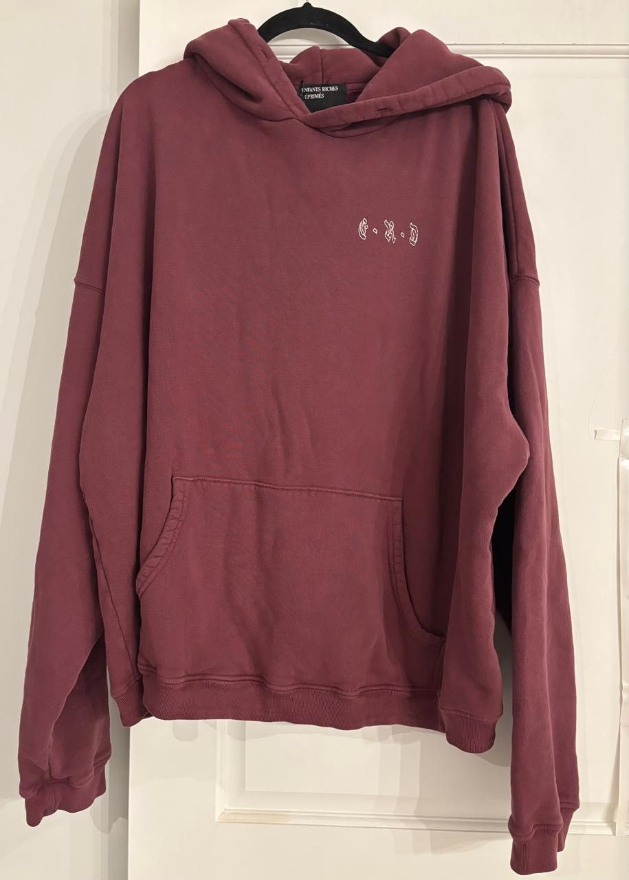 Enfants Riches Deprimes Enfants Riches Déprimés ERD Logo-Print CottonJersey Hoodie Size US XXL / EU 58 / 5 - 2 Thumbnail
