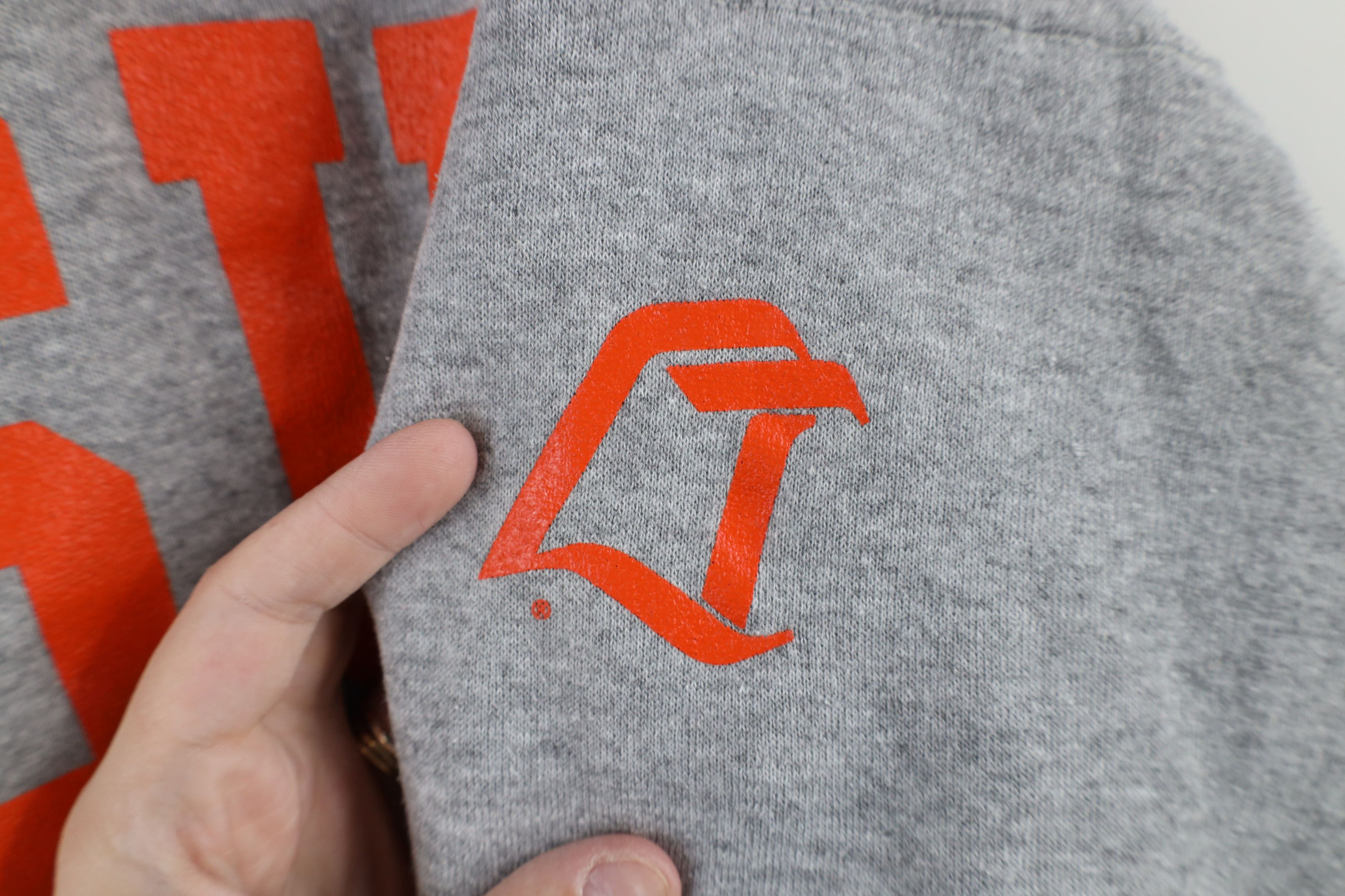 Vintage Vintage 90s Bowling Green State University Hoodie Gray USA Size US XL / EU 56 / 4 - 5 Thumbnail
