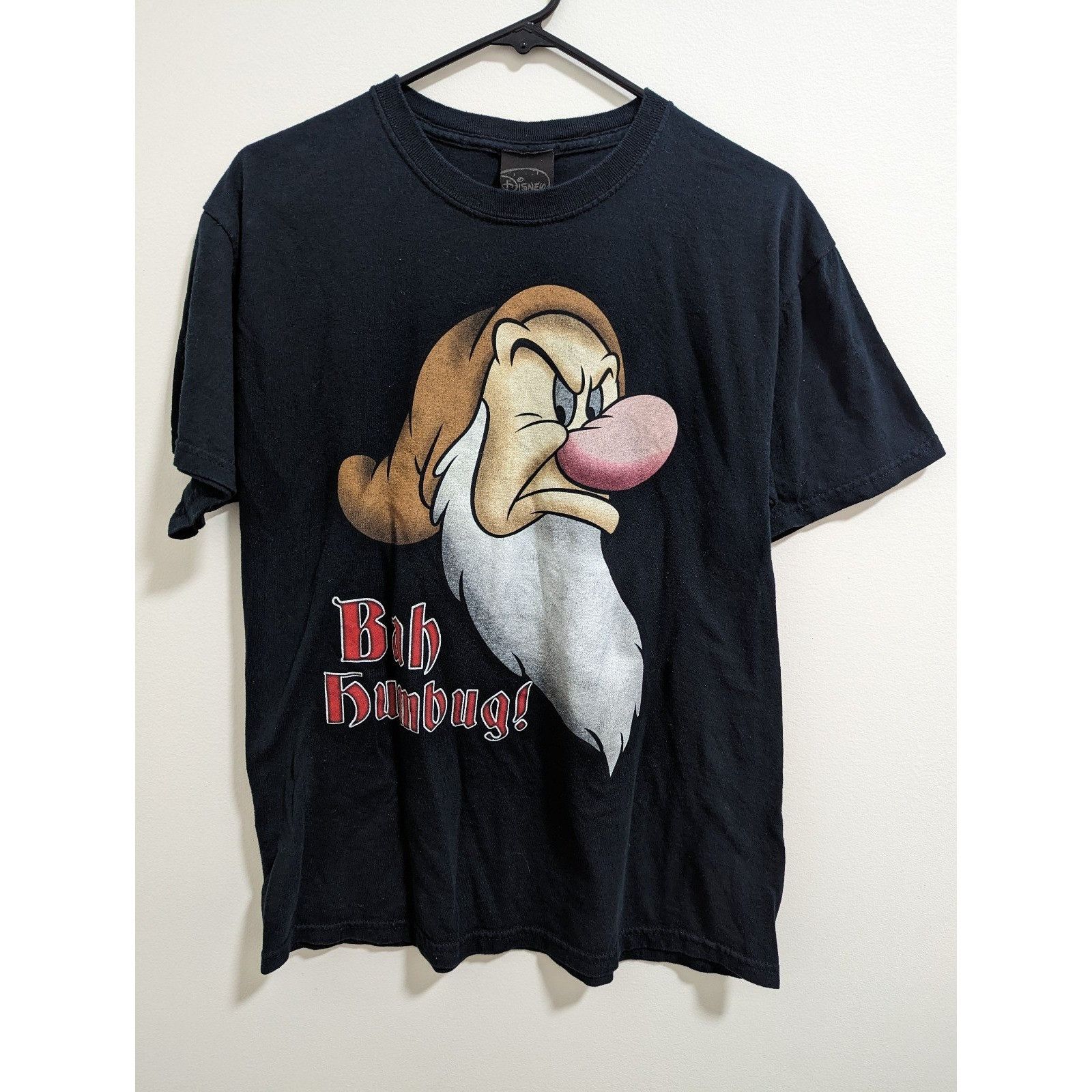 Disney Vintage 90s Disney Snow White Grumpy Bah Humbug Medium Heavy Size US M / EU 48-50 / 2 - 1 Thumbnail