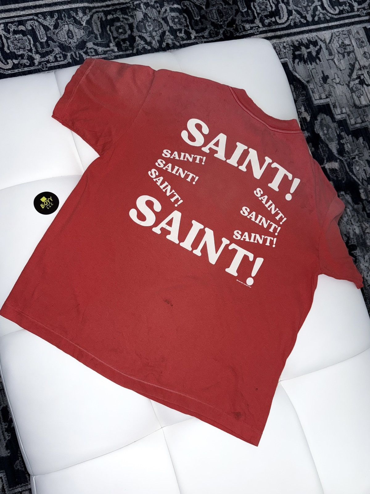 Saint Michael Saint Michael logo t shirt Size US S / EU 44-46 / 1 - 2 Thumbnail