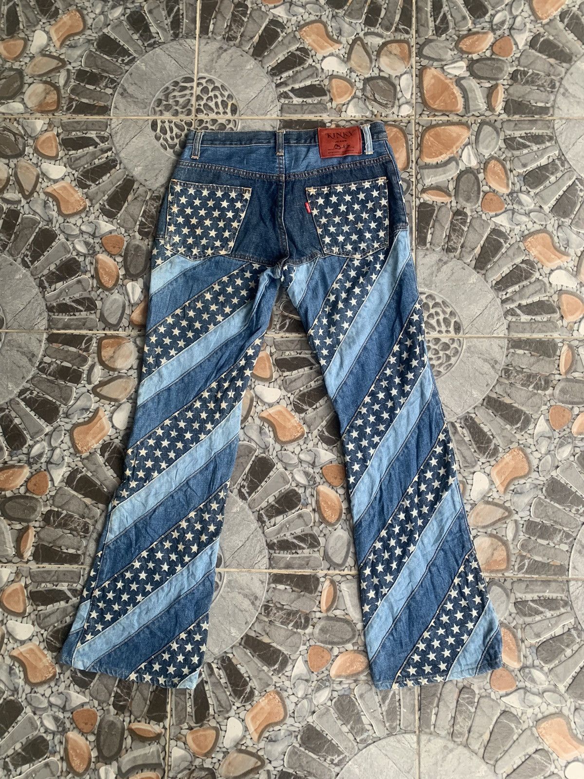 Hysteric Glamour Rare Hysteric Glamour Star Print Flared Jeans Size 26" / US 2 / IT 38 - 2 Thumbnail