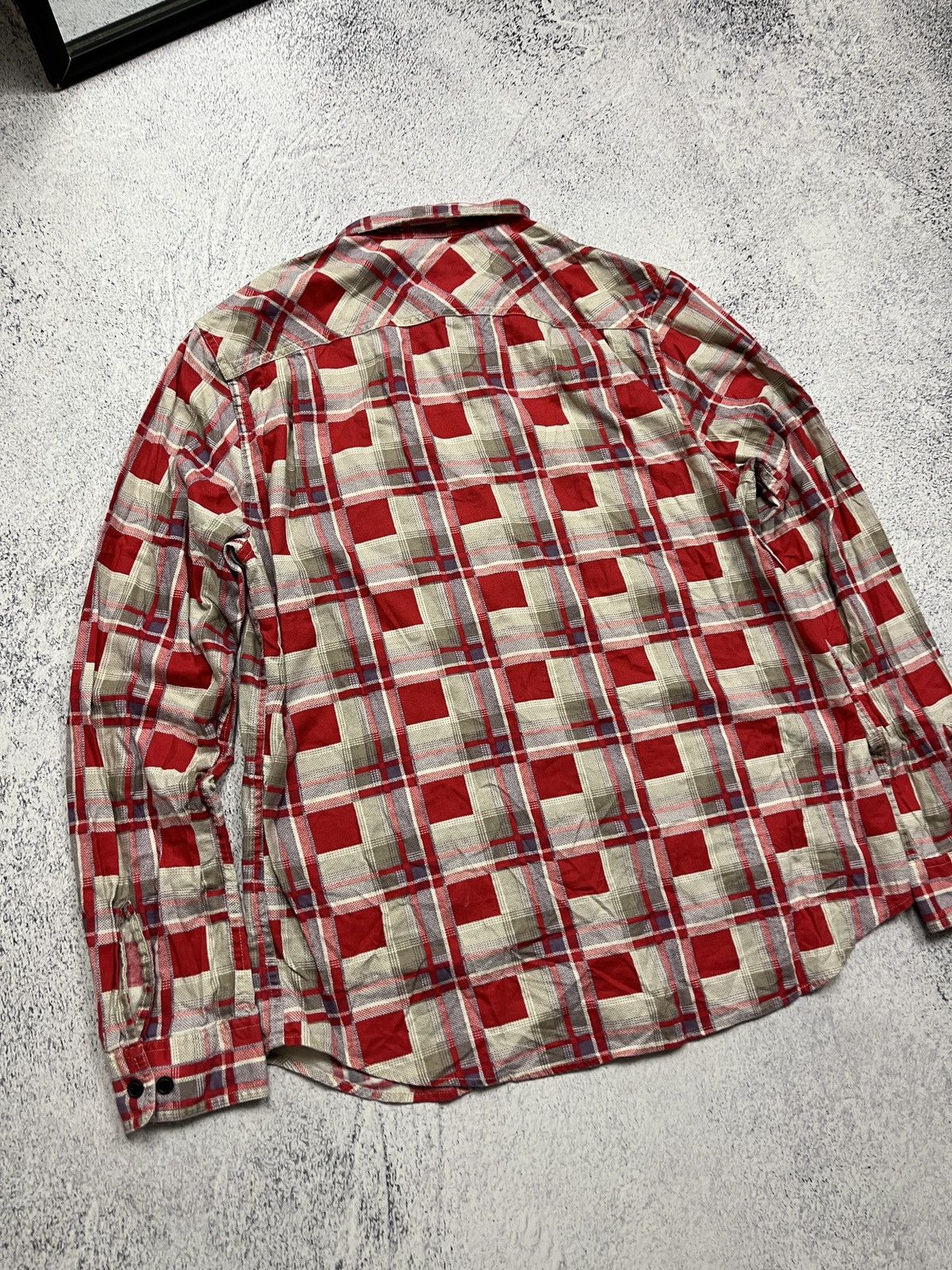 Polo Ralph Lauren Denim Supply Ralph Lauren Plaid Vintage Button Up Shirt Size US L / EU 52-54 / 3 - 10 Thumbnail