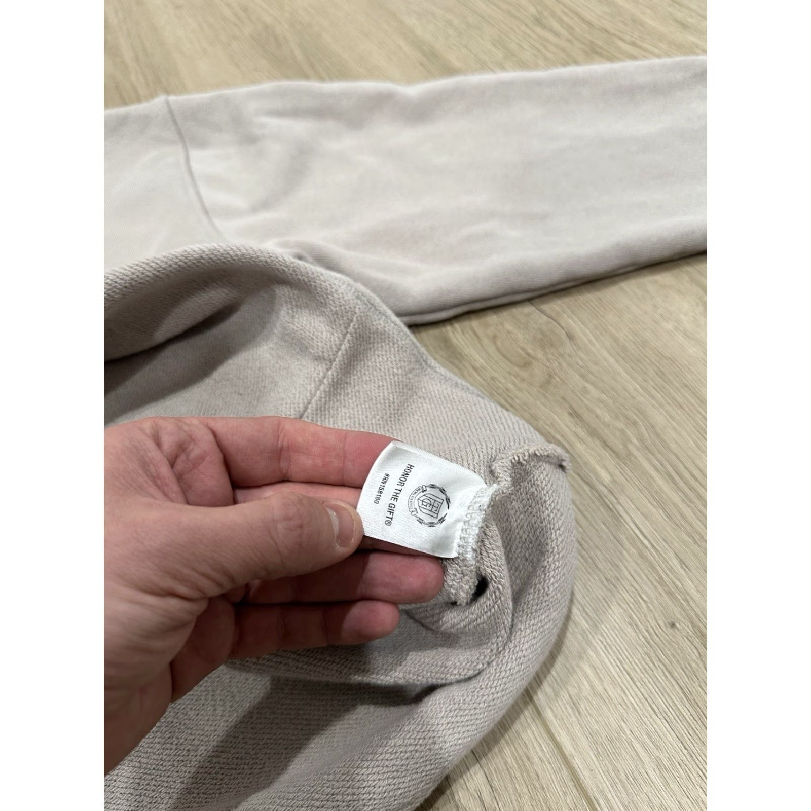 Honor the Gift Mascot Hoodie Size L Light Grey Honor The Gift Size US L / EU 52-54 / 3 - 6 Thumbnail