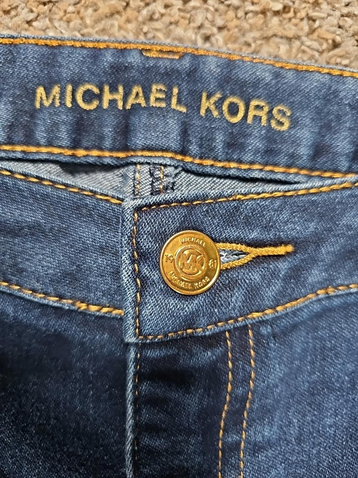Michael Kors Michael Kors Sz 8 Blue Jeans Size 30" / US 8 / IT 44 - 2 Thumbnail