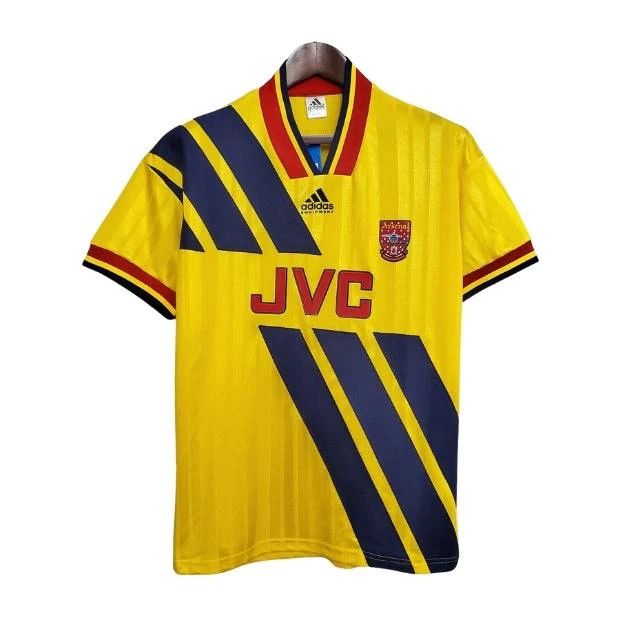 Adidas Arsenal 93/94 Yellow Away Retro Football Jersey Size US M / EU 48-50 / 2 - 1 Thumbnail