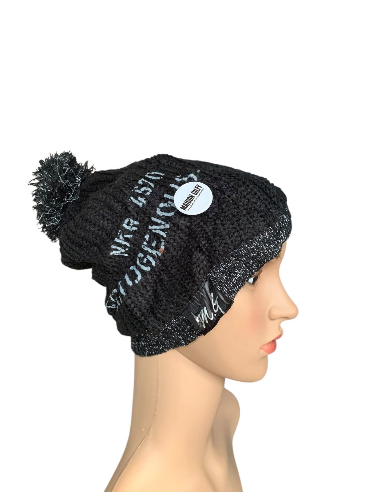 Japanese Brand × Kapital × Vintage Rare Crochet Knit Hat Japanese Punk Style Size ONE SIZE - 2 Thumbnail