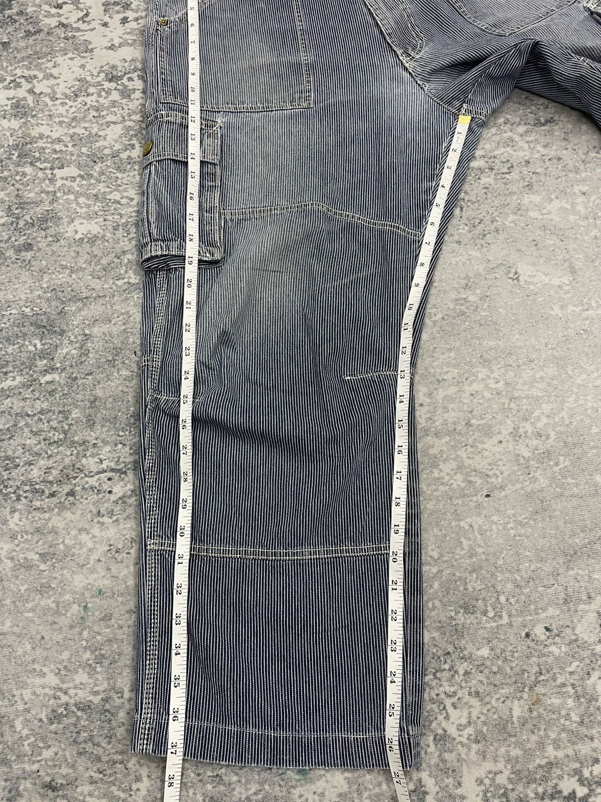 Japanese Brand Dogman Hickory Stripe Multipocket Cargo Tactical Pants s11 Size US 38 / EU 54 - 21 Thumbnail