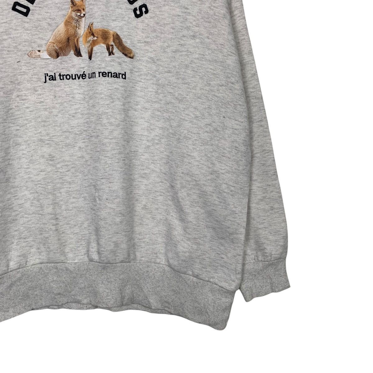 Japanese Brand Japanese Brand Deux Renards Crewneck Sweatshirt Size US L / EU 52-54 / 3 - 4 Thumbnail