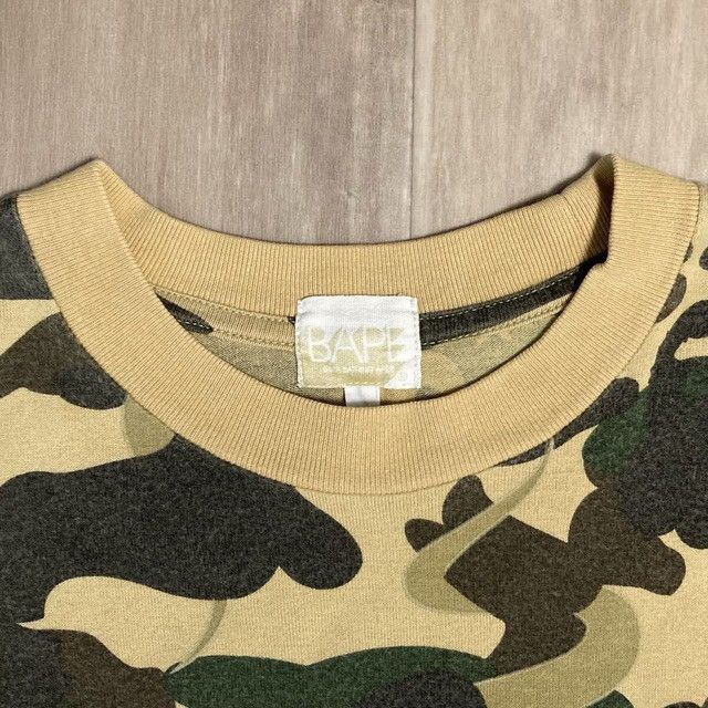 Bape × Kaws BAPE × Kaws Bendy 1st Camo Yellow T-shirt a bathing ape NIGO Size US S / EU 44-46 / 1 - 6 Thumbnail