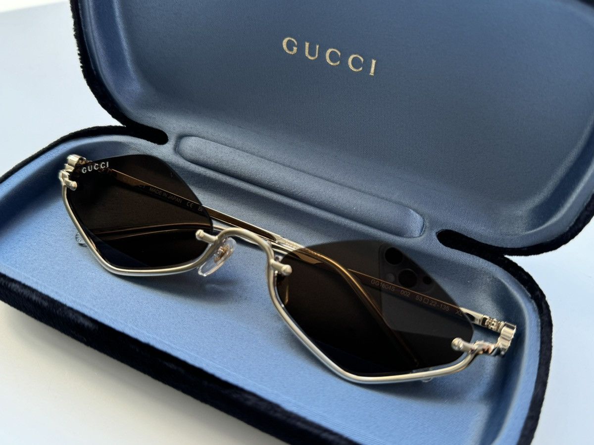 Gucci × Vintage Gucci sunglasses GG1604S 002 Made in Italy New Collection Size ONE SIZE - 2 Thumbnail