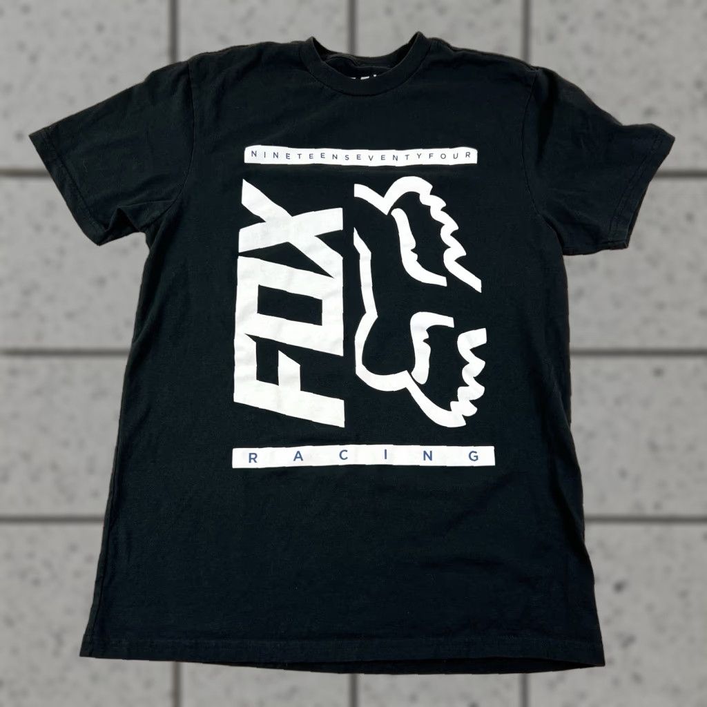 Fox Racing Fox Motocross T Shirt White Black Medium Size US M / EU 48-50 / 2 - 1 Thumbnail