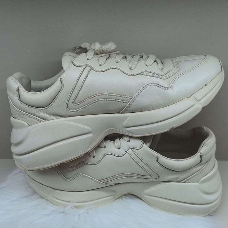 Gucci Gucci Rhyton Logo Low Top Dad Sneakers Size US 8 / EU 41 - 6 Thumbnail