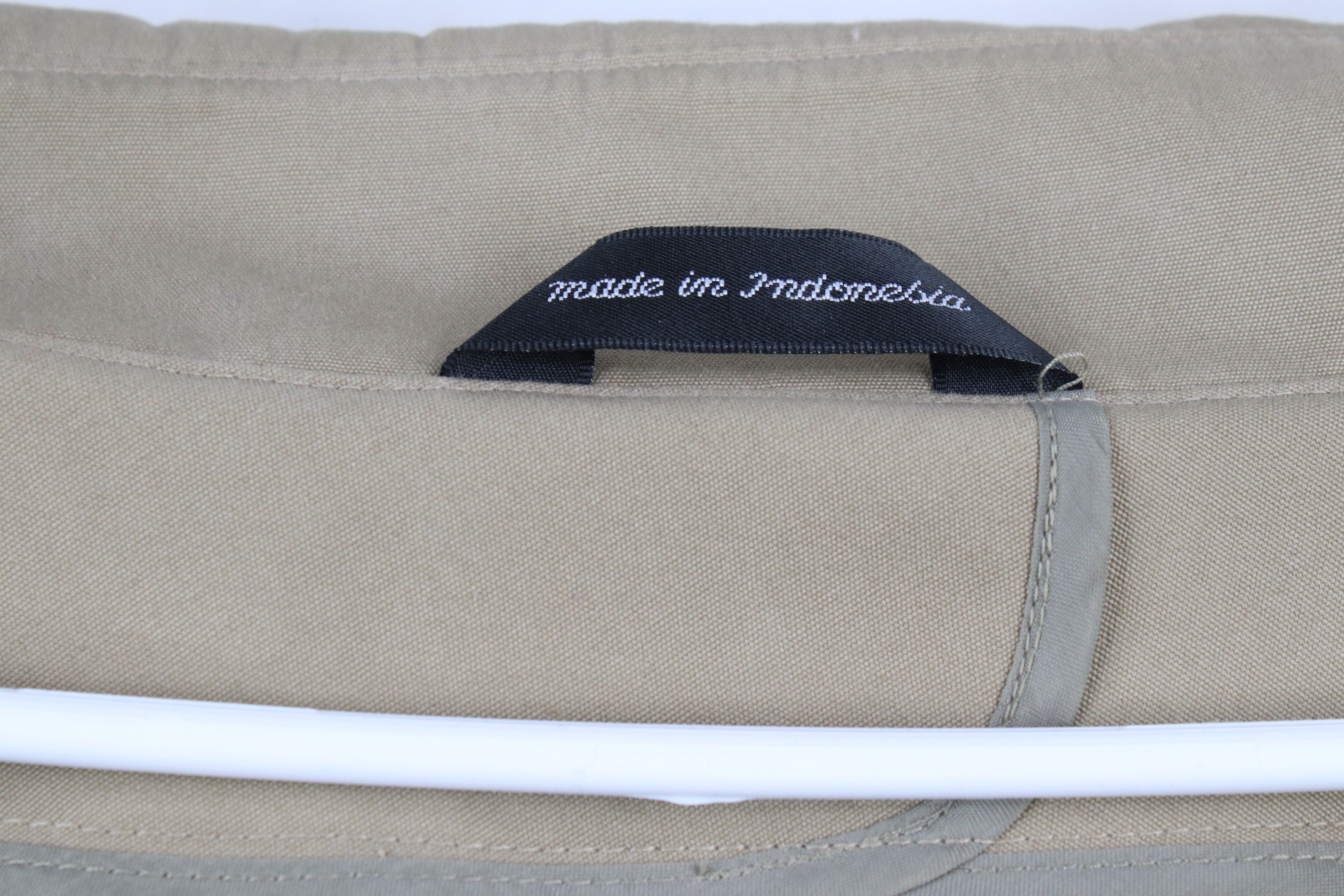 Vintage Vintage 90s Streetwear Lined Trench Coat Rain Jacket Beige Size US XXL / EU 58 / 5 - 11 Thumbnail