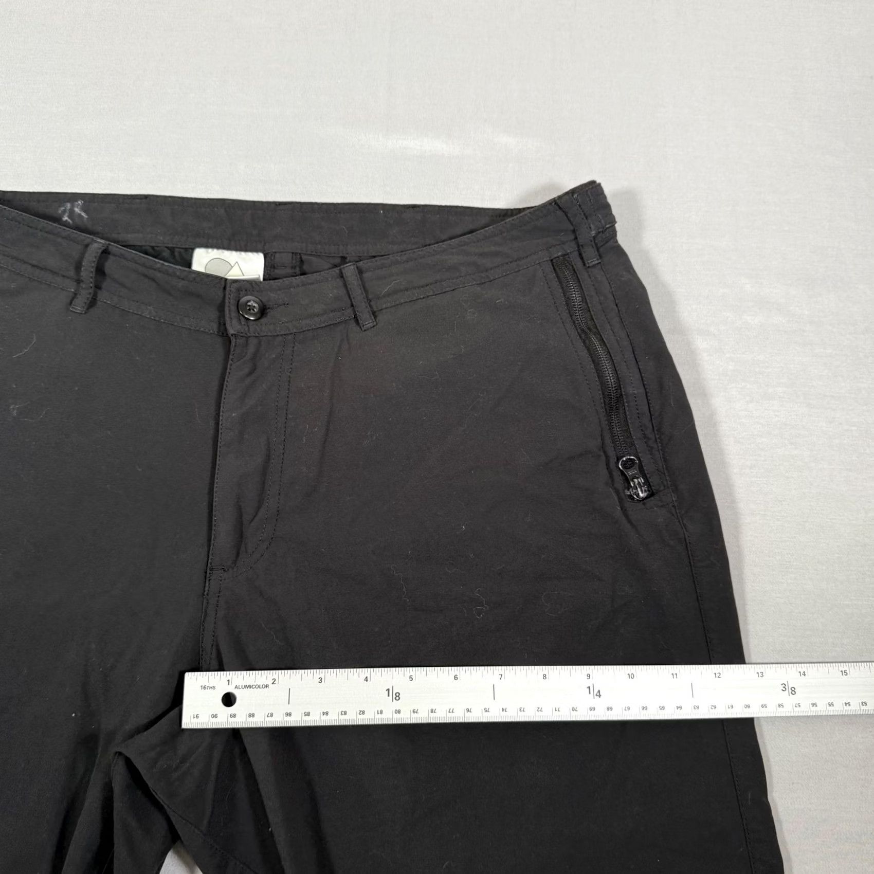 Vintage Clothing Arts Pants Mens Black 38x30 Pick Pocket Proof Travel Chino Lightweight Size US 38 / EU 54 - 7 Thumbnail