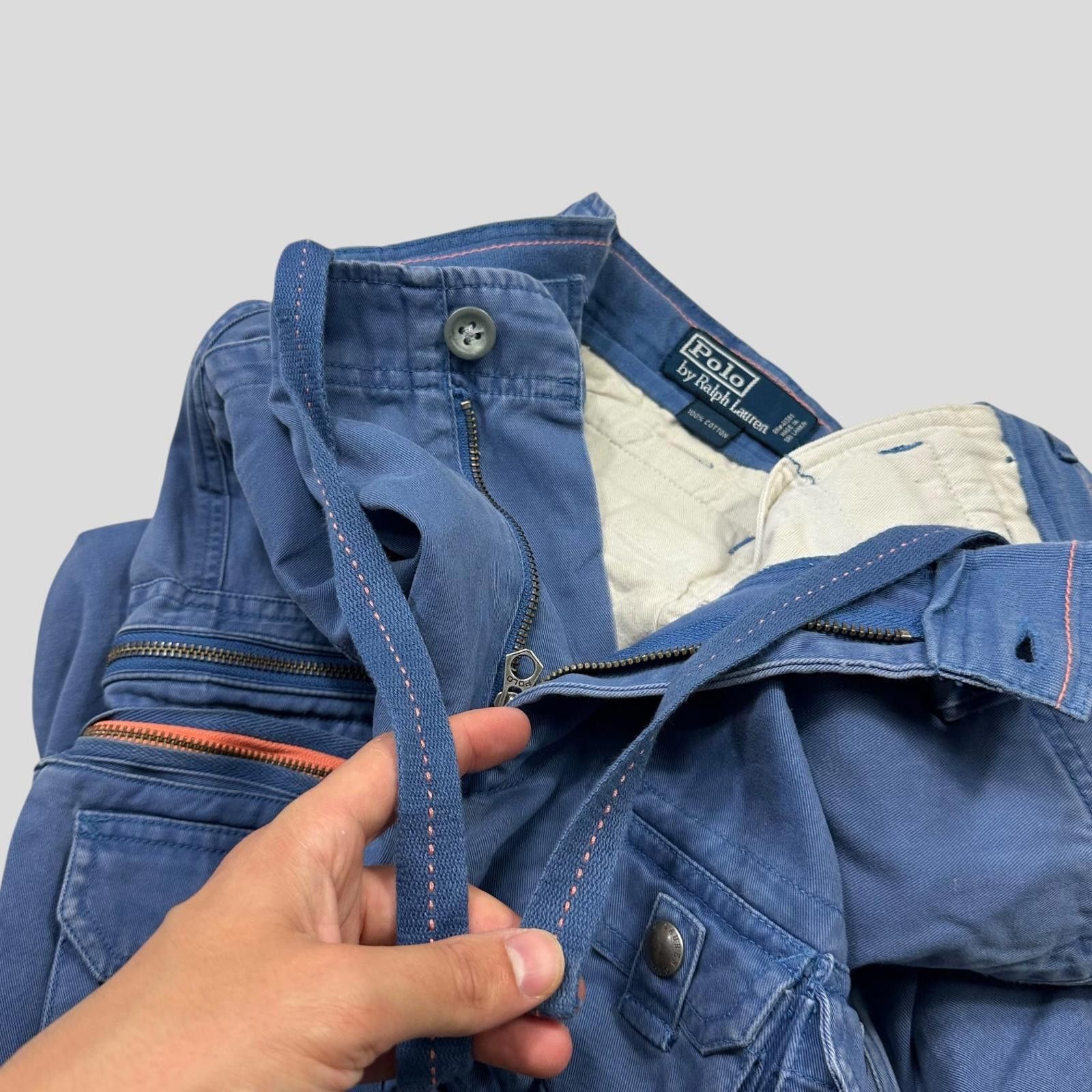 Polo Ralph Lauren Polo 90’s Ralph Lauren Multipocket Cargo Trousers - 34-36 Size US 34 / EU 50 - 8 Thumbnail