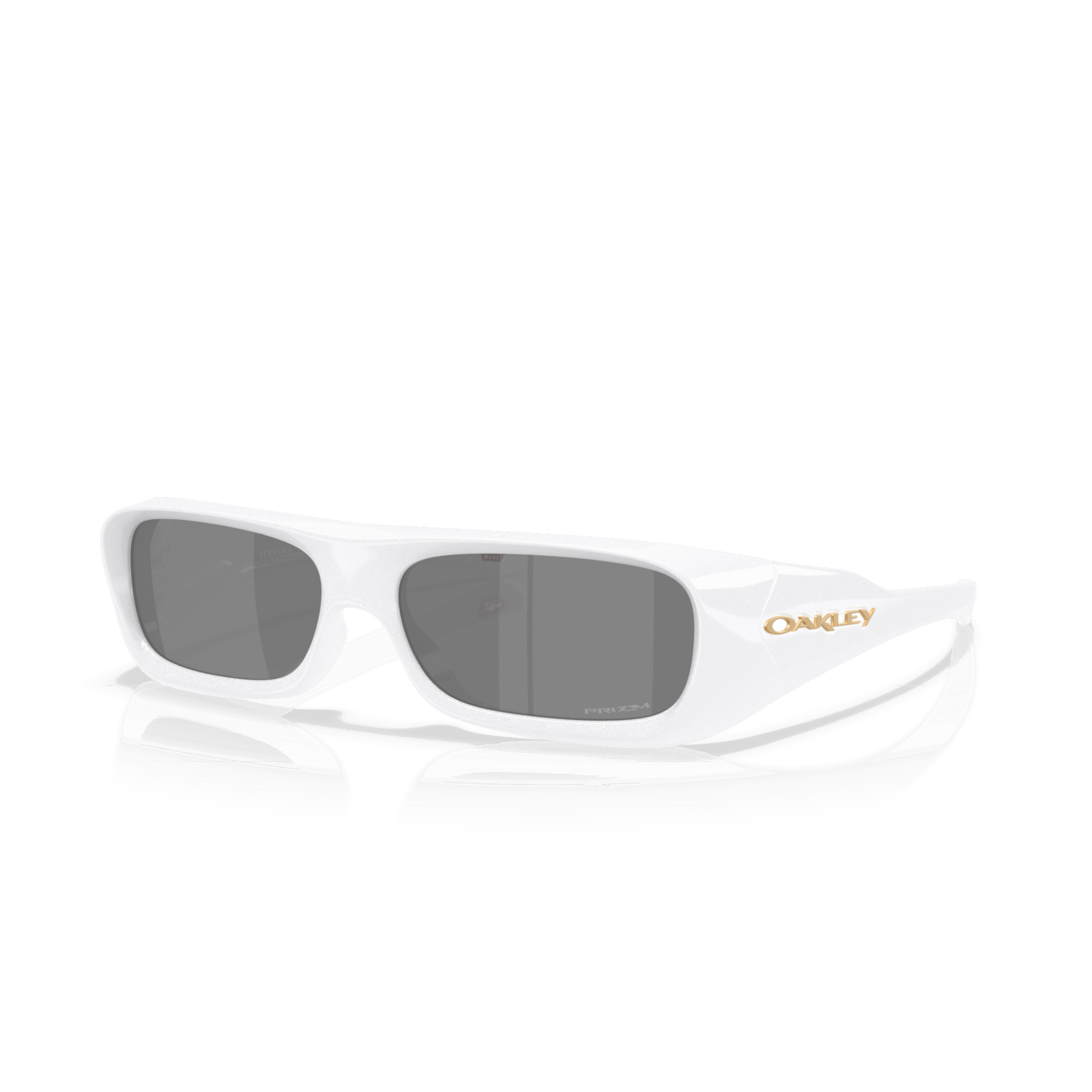 Oakley Permian Pearl White Sunglasses Size ONE SIZE - 1 Thumbnail