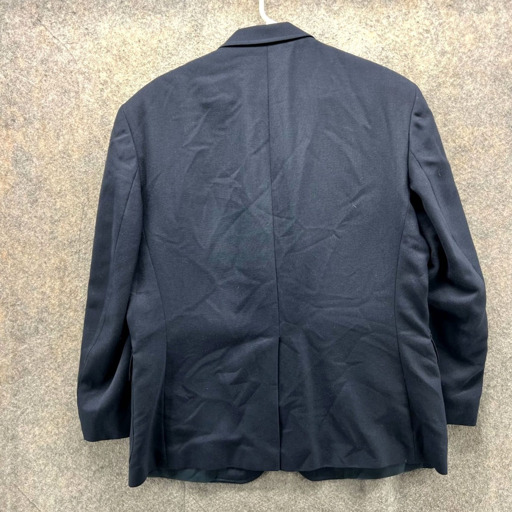 Orvis Orvis Blazer Mens 42S Blue Navy Sport Coat Jacket Dress Wool Single Breasted Jacket Coat Size 42R - 2 Thumbnail