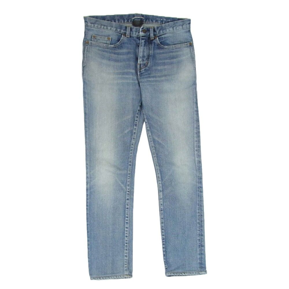 Saint Laurent Paris Whiskered Skinny Jeans Size US 29 - 1 Thumbnail