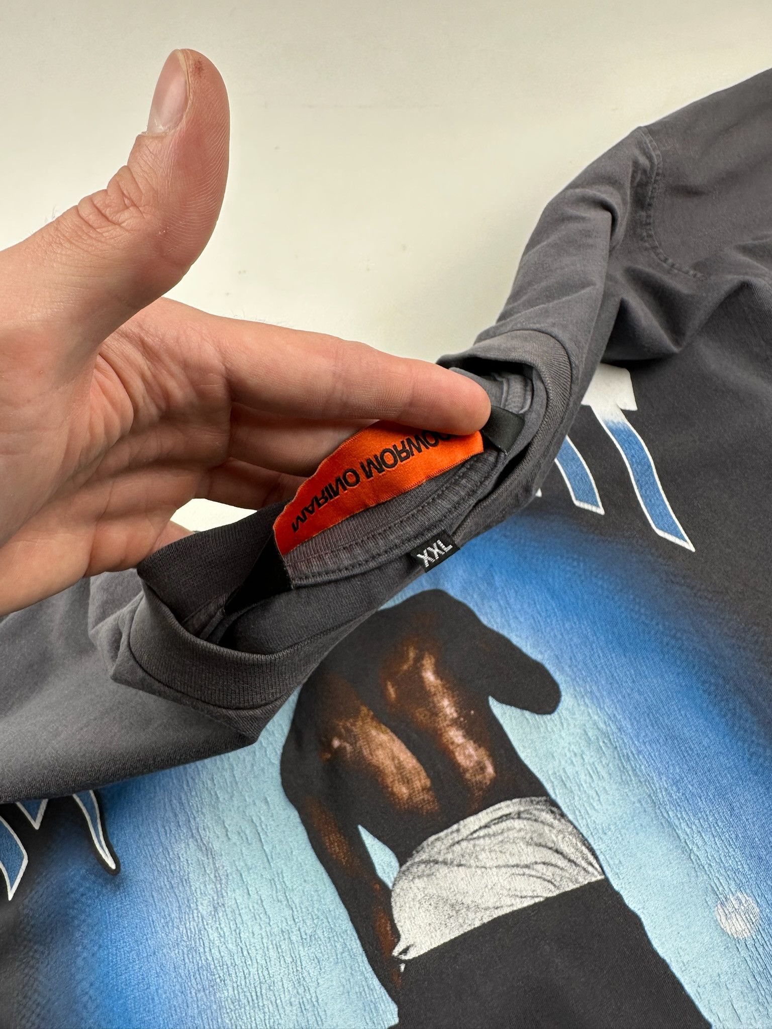 Marino Morwood 2019 Marino Morwood Travis Scott DBR Rap Tee Shirt Size US XXL / EU 58 / 5 - 4 Thumbnail