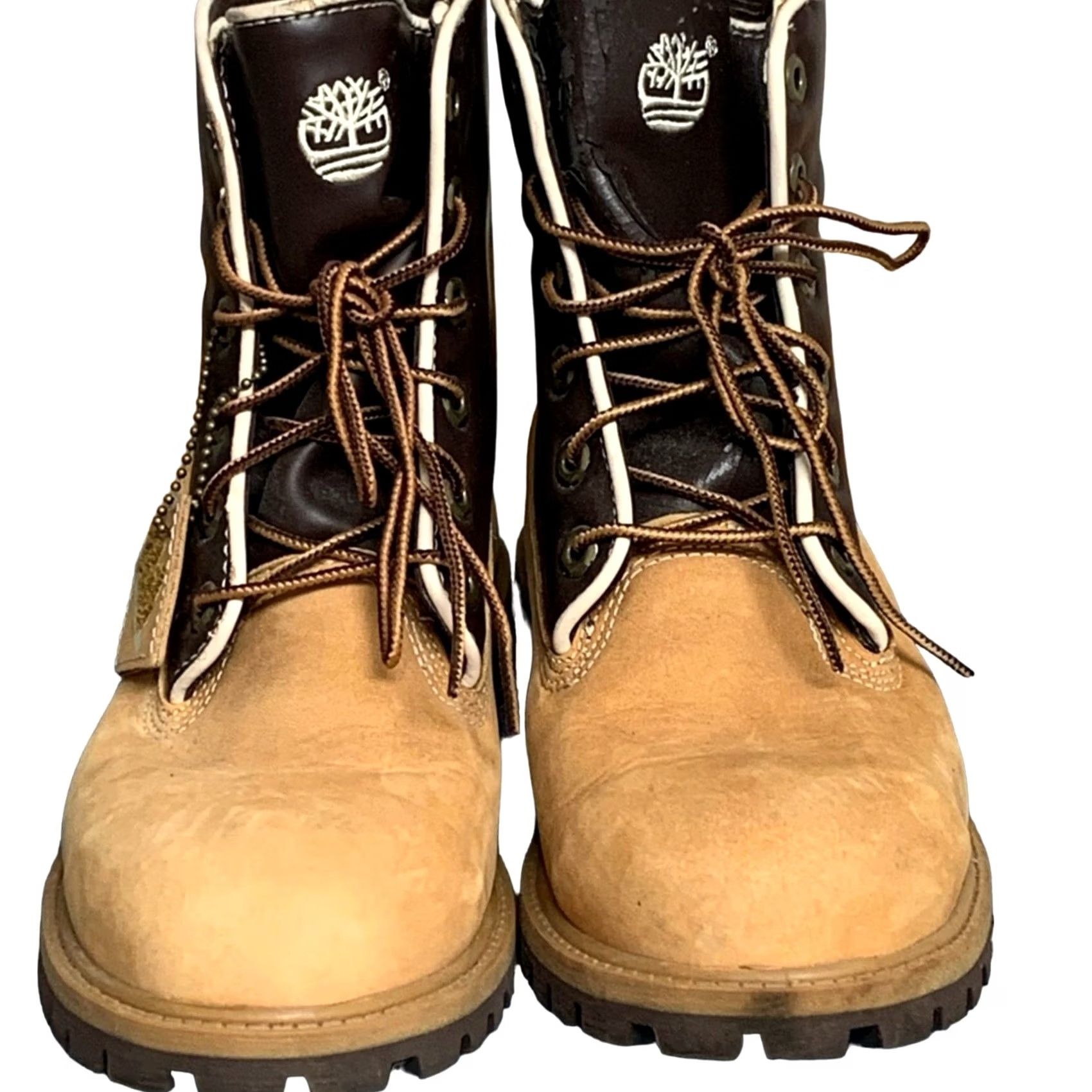 Timberland WOMENS TIMBERLAND ZIP BACK PREMIUM SHOE Desert Leather 6 Tan OG WHEAT BACK ZIP THING? Size US 6 / IT 36 - 2 Thumbnail