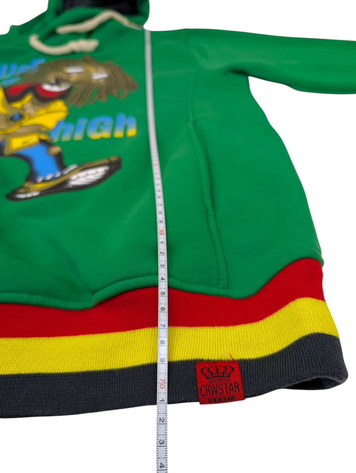 Vintage Cuz I Got High Vintage 420 Weed Marihuana Skater Hoodie 00s Size US XL / EU 56 / 4 - 16 Thumbnail