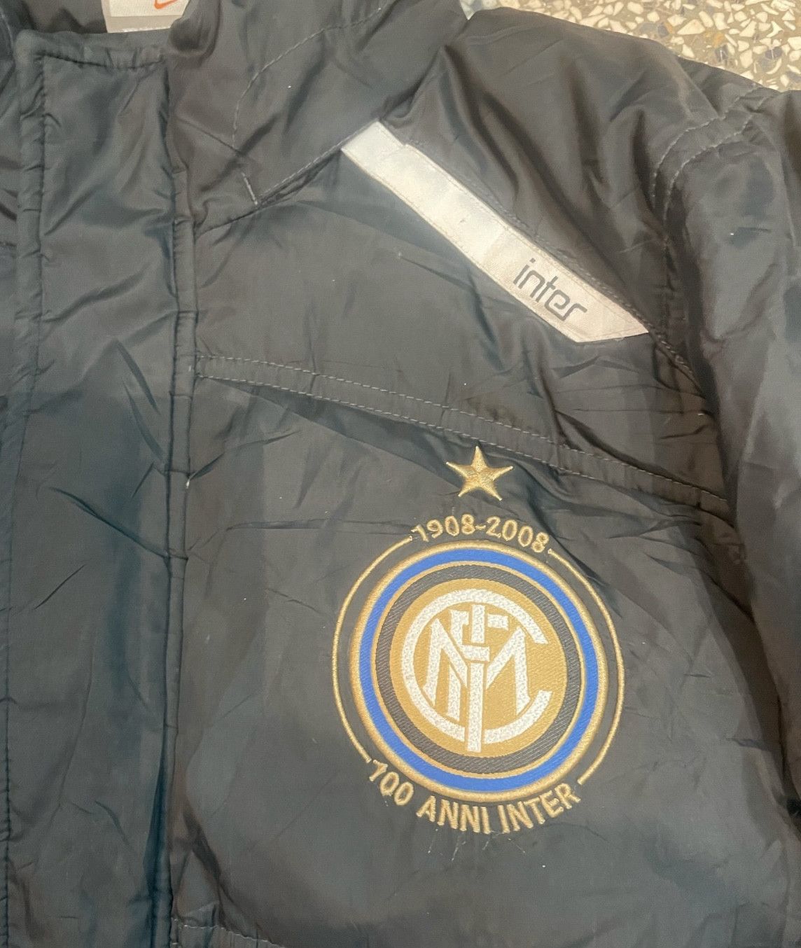 Nike Nike x Inter Milan 100 Year Anniversary Puffer (2008) Size US S / EU 44-46 / 1 - 2 Thumbnail