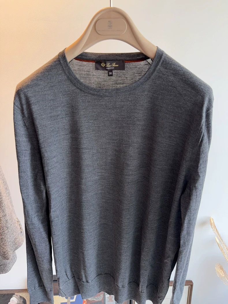 Loro Piana Loro Piana Men's Wool Knit Sweater Size US L / EU 52-54 / 3 - 5 Thumbnail