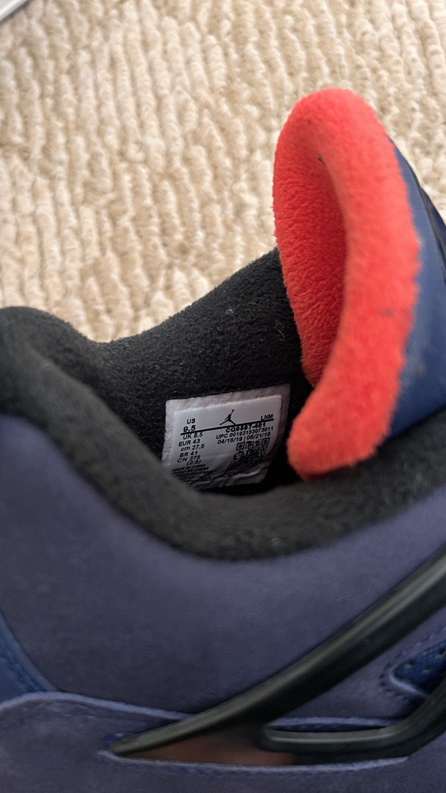Jordan Brand Jordan 4 “Winter” Loyal Blue Size US 9.5 / EU 42-43 - 6 Thumbnail