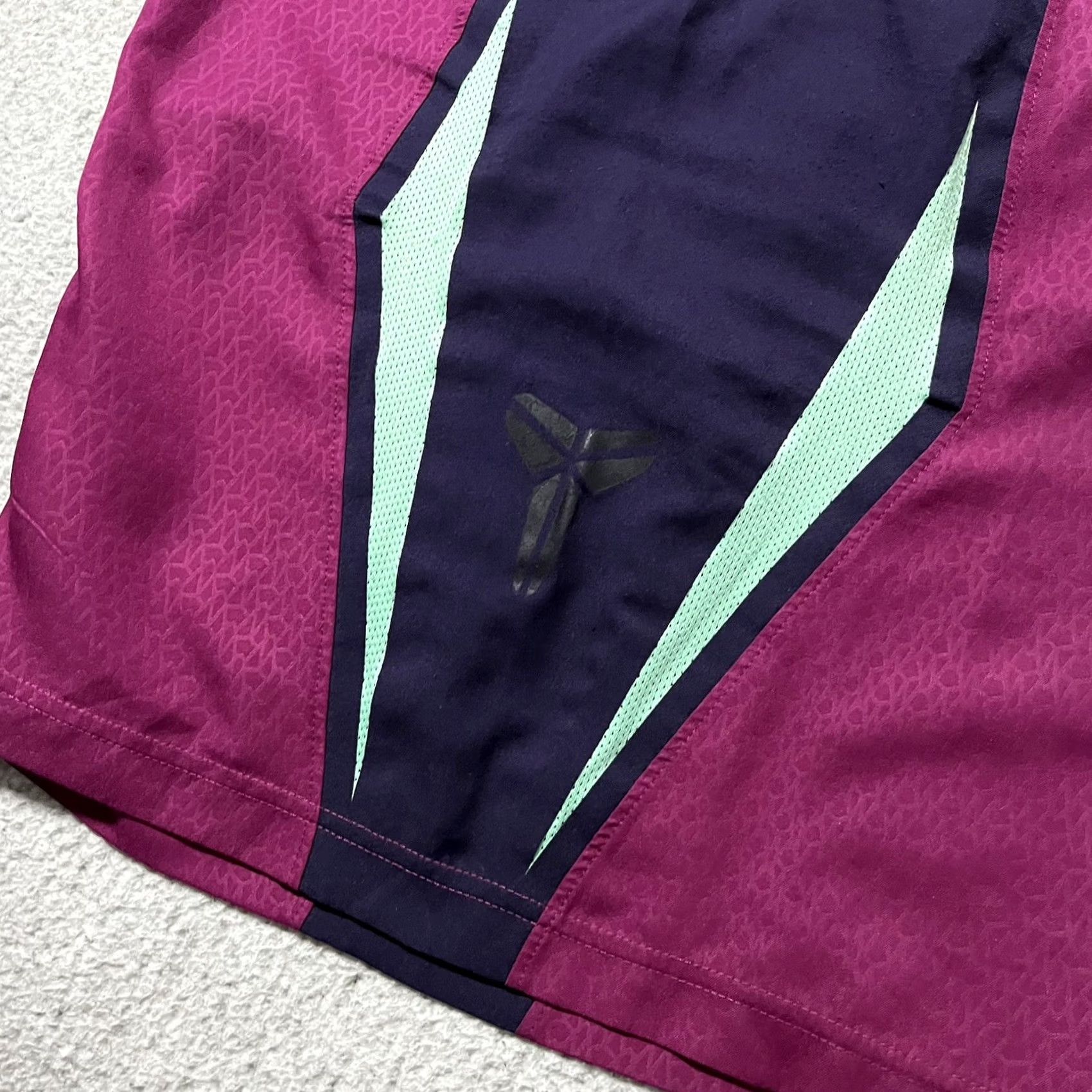 Nike Nike Shorts Nike Purple Kobe Bryant Mamba Print Logo Basketball NBA Dri-Fit Mens XL Size US 36 / EU 52 - 3 Thumbnail