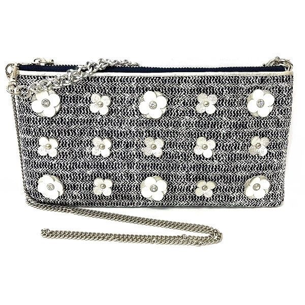 Other Other Anteprima Nylon Lame Knit Leather Shoulder Handbag for Women Canvas Shoulder Bag in Good Condition Size ONE SIZE - 1 Thumbnail