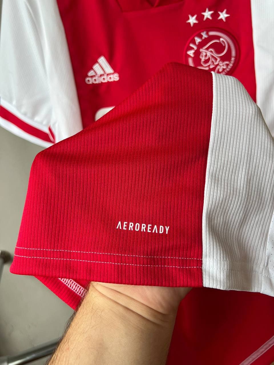 Adidas 2020/21 AJAX AMSTERDAM HOME SOCCER JERSEY SHIRT ADIDAS SZ S Size US S / EU 44-46 / 1 - 10 Thumbnail