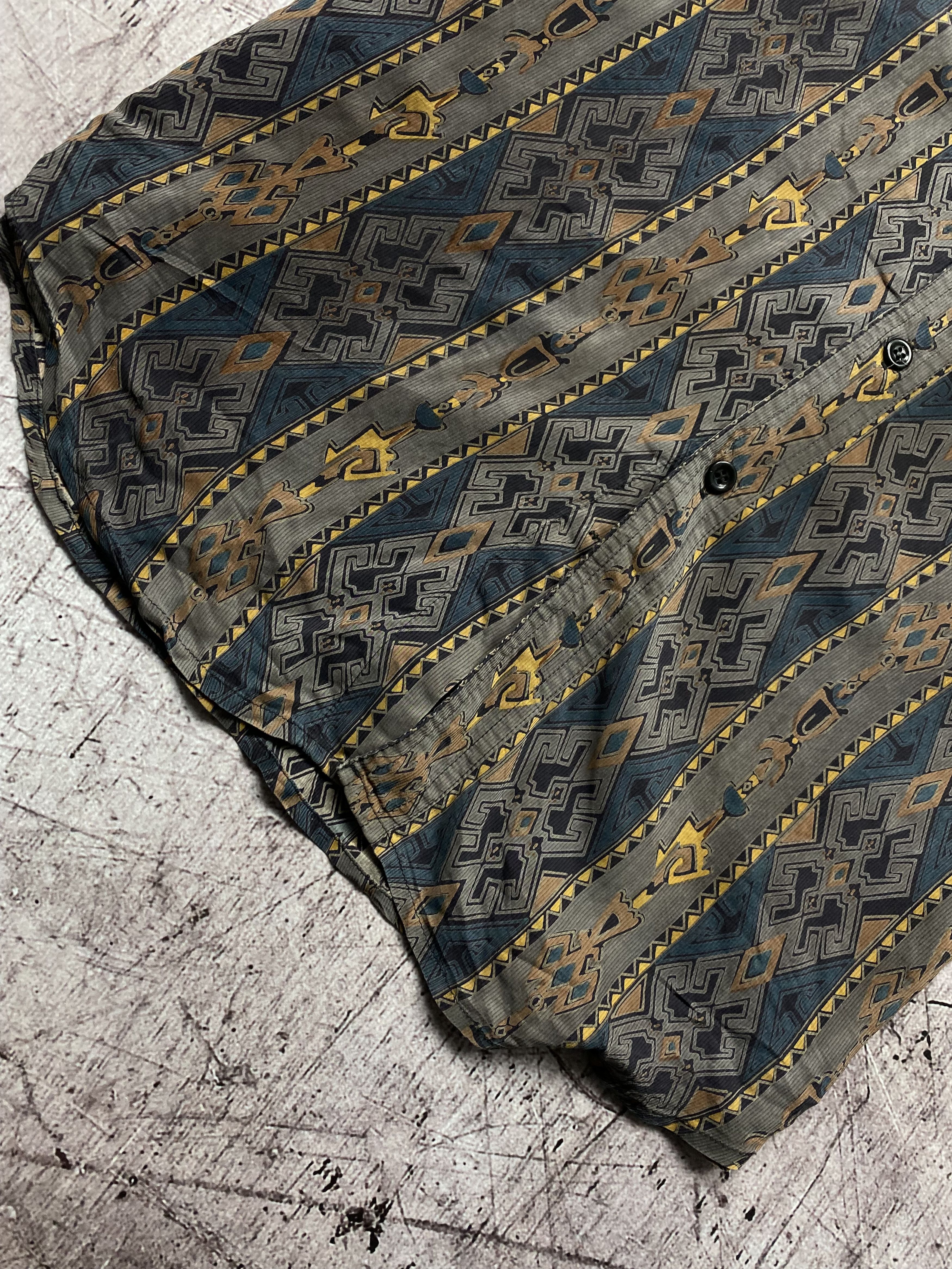 Angelo Litrico Angelo Litrico vintage Silk Hawaiian Shirt Size US M / EU 48-50 / 2 - 3 Thumbnail