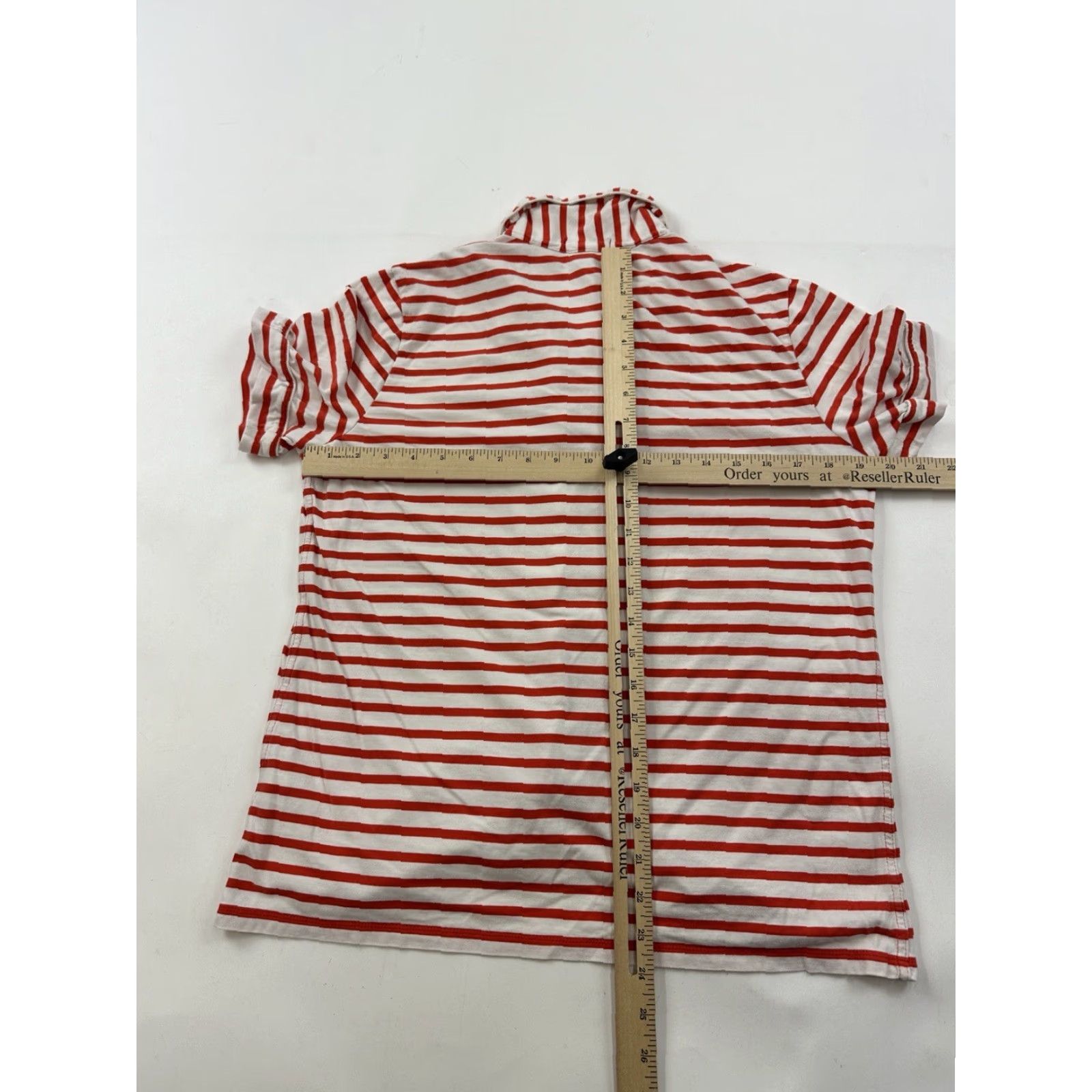 J.Crew J.Crew Pajama Shirt Womens Small Striped Button Up Short Sleeve Top Size S / US 4 / IT 40 - 3 Thumbnail