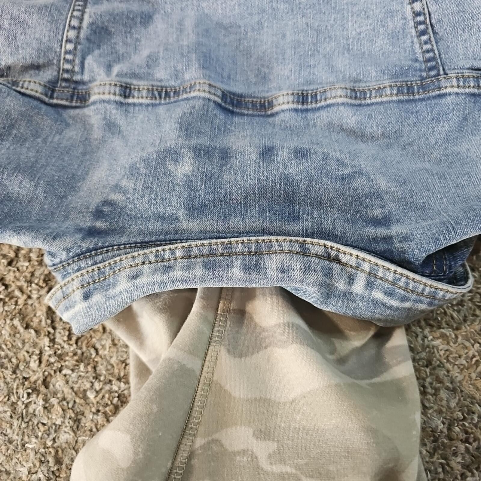 Other Wallflower Dreamer Fit Hooded Camo Jean Jacket S Size S / US 4 / IT 40 - 7 Thumbnail