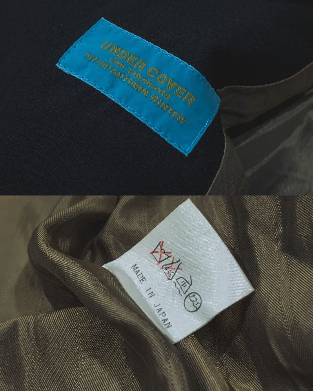 Undercover A/W 97 'Leaf' Smock Neck Wool Long Coat Size US S / EU 44-46 / 1 - 5 Thumbnail