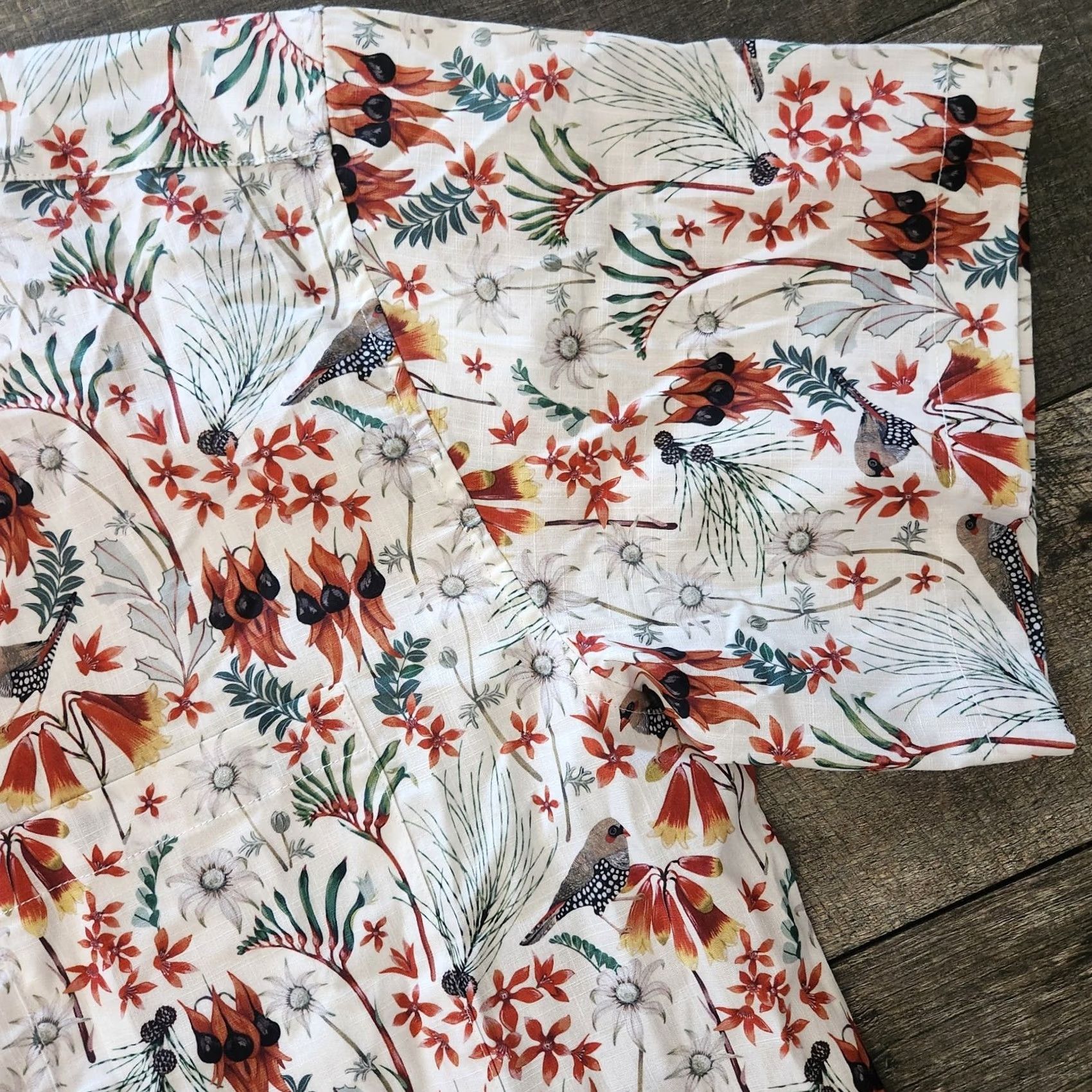 Vintage Yiume Hawaiian Shirt Mens Small Floral Bird AOP Cotton New Size US S / EU 44-46 / 1 - 5 Thumbnail