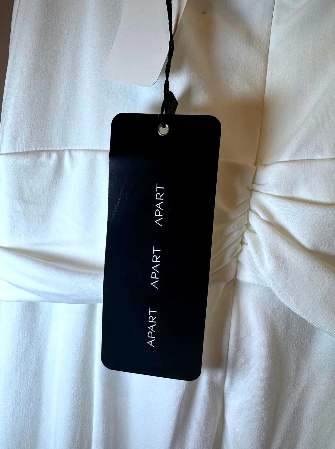 Apathy Elegant White Maxi Dress by APART - Brand New Size XL / US 12-14 / IT 48-50 - 4 Thumbnail