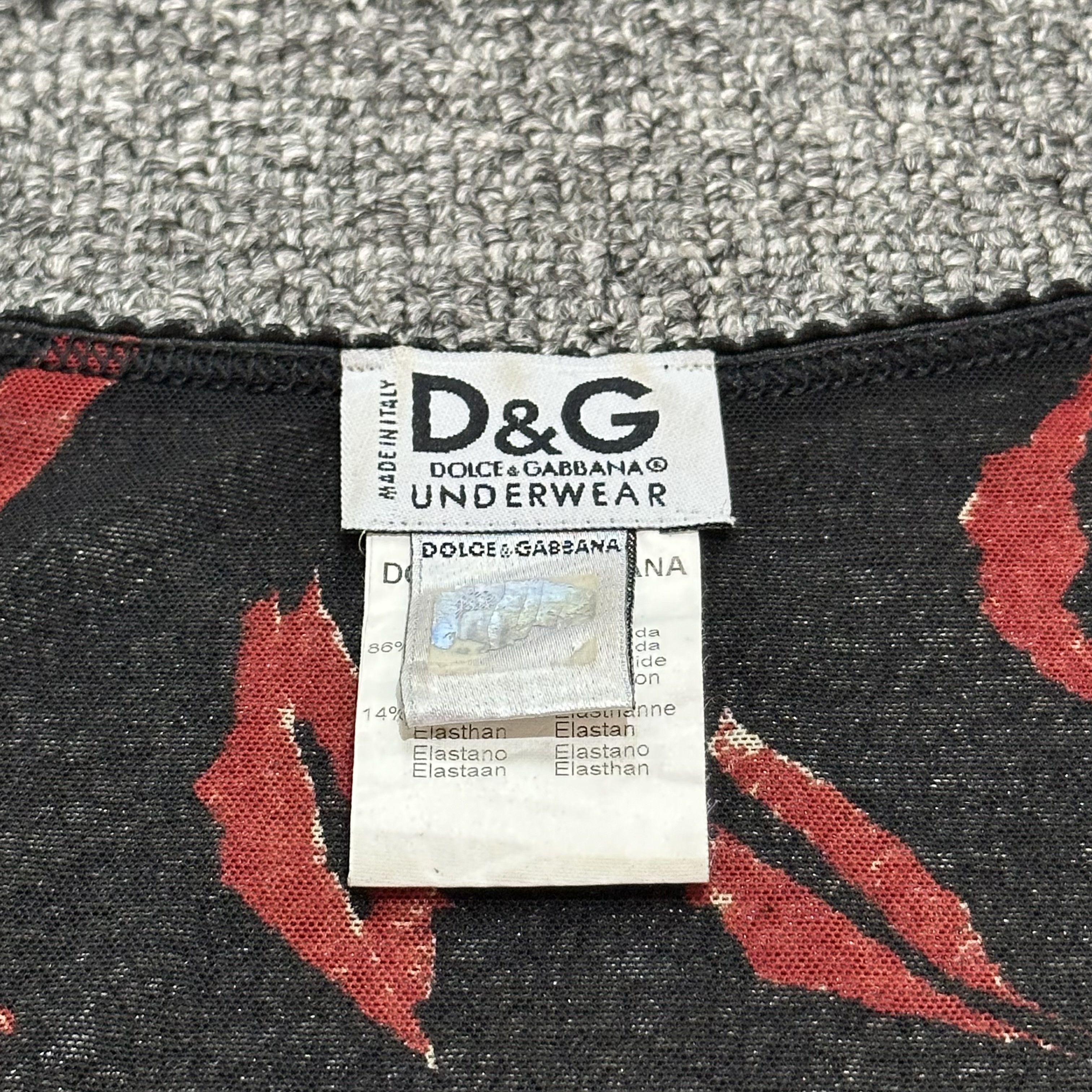 Dolce & Gabbana Dolce Gabbana D&G Mesh Tee Size S / US 4 / IT 40 - 3 Thumbnail