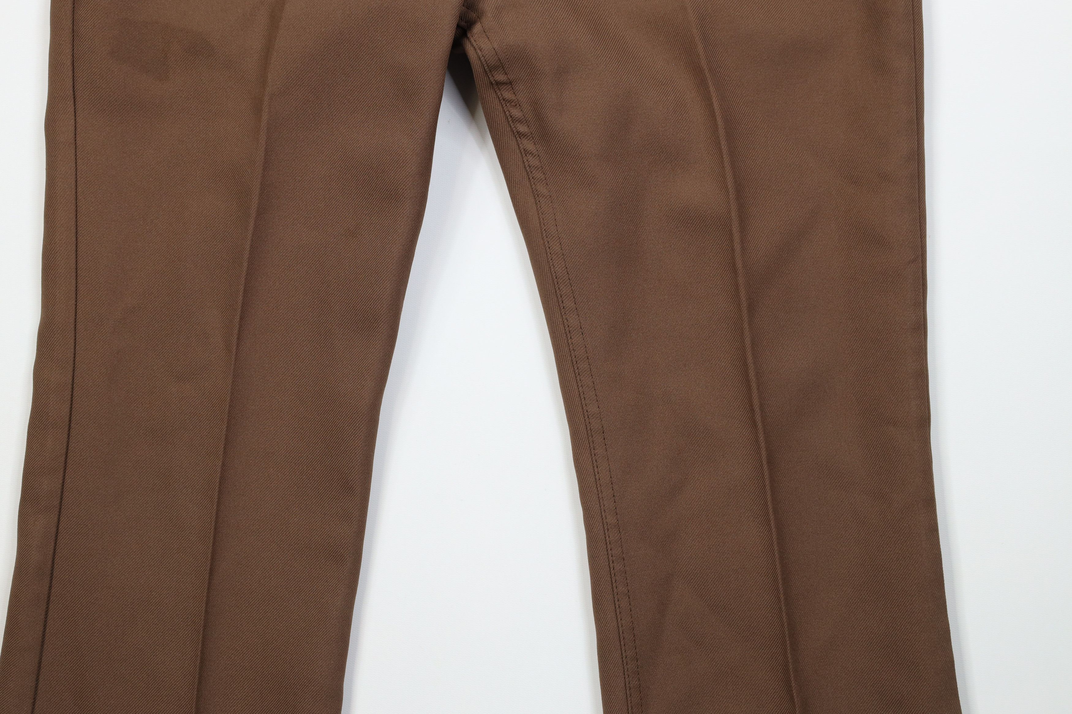 Wrangler Vintage 70s Wrangler Knit Flared Wide Leg Chino Pants USA Size US 36 / EU 52 - 4 Thumbnail