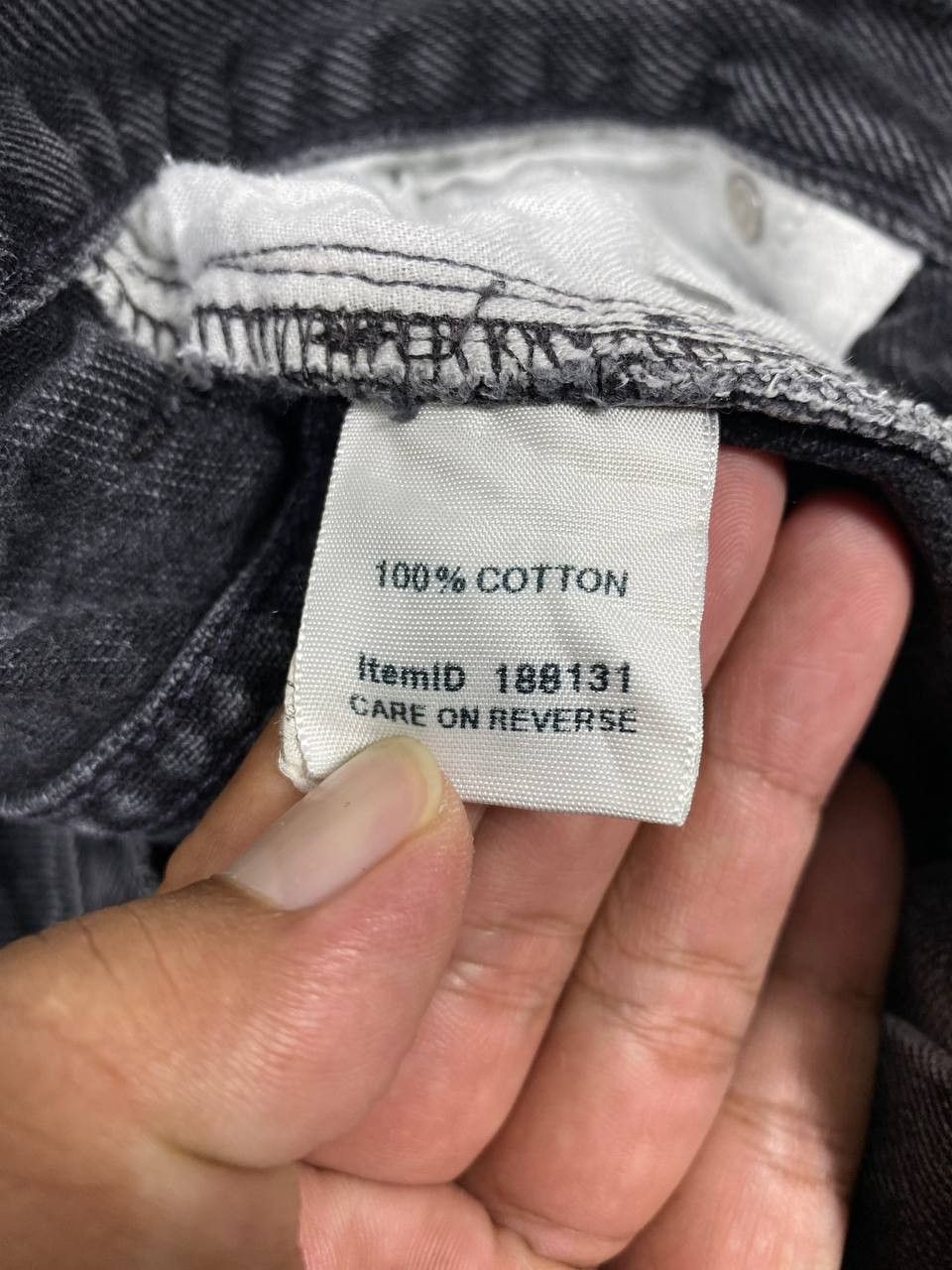 L.L. Bean vintage 90s LL bean baggy denim nice design Size US 38 / EU 54 - 9 Thumbnail
