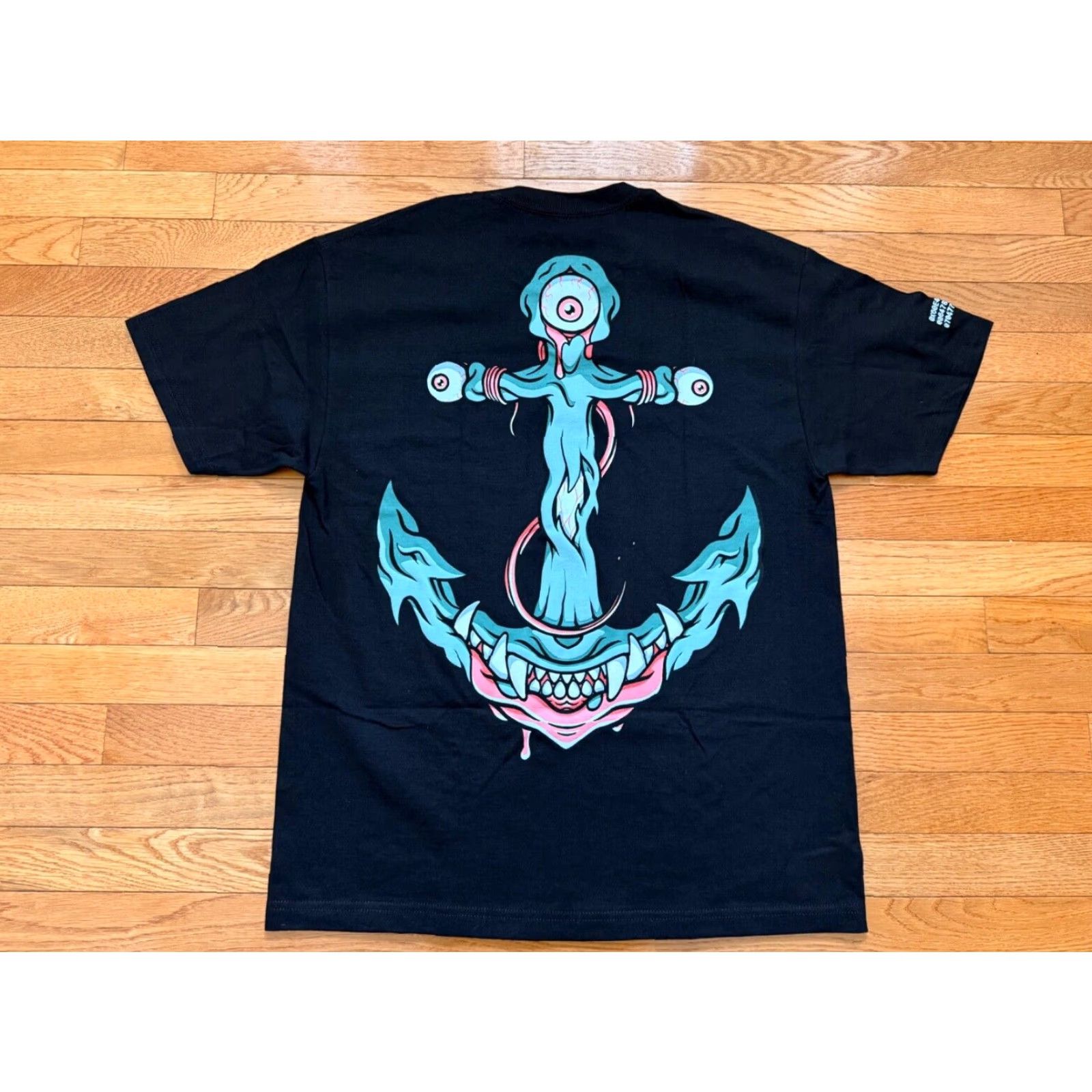 Vintage MAYC Mutant Ape Yacht Club DRINK IT Anchor Tee Shirt L Black Mens Short Sleeve Round Neck - NWOT Size US L / EU 52-54 / 3 - 2 Thumbnail