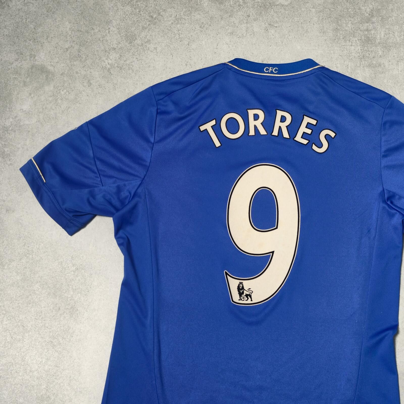 Adidas 2012/13 Chelsea Home Shirt Adidas Torres (M/L) Size US M / EU 48-50 / 2 - 4 Thumbnail