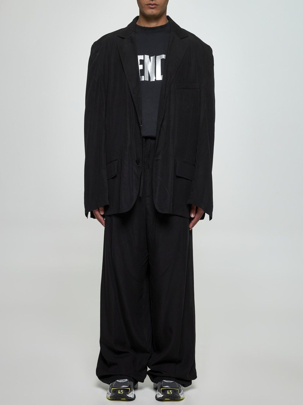 Balenciaga Balenciaga Large Fit Pants Size US 30 / EU 46 - 3 Thumbnail