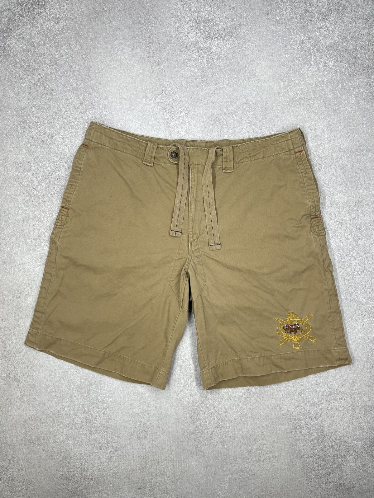 Polo Ralph Lauren Vintage Polo Ralph Lauren Triple Club 5 Big Pony Shorts Size US 38 / EU 54 - 3 Thumbnail