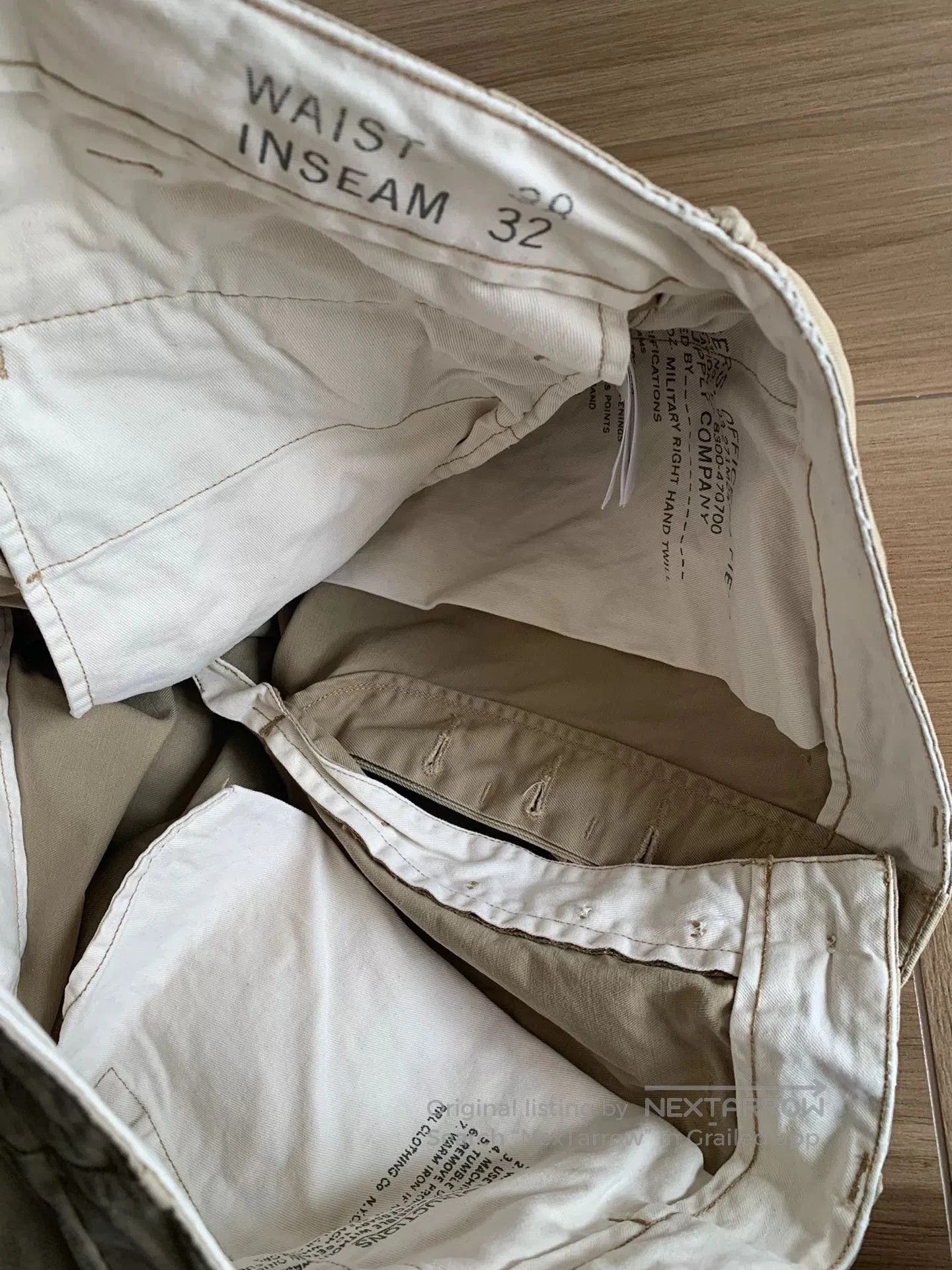 RRL Ralph Lauren RRL Slim Fit Officers Chino Pant. Size US 38 / EU 54 - 4 Thumbnail