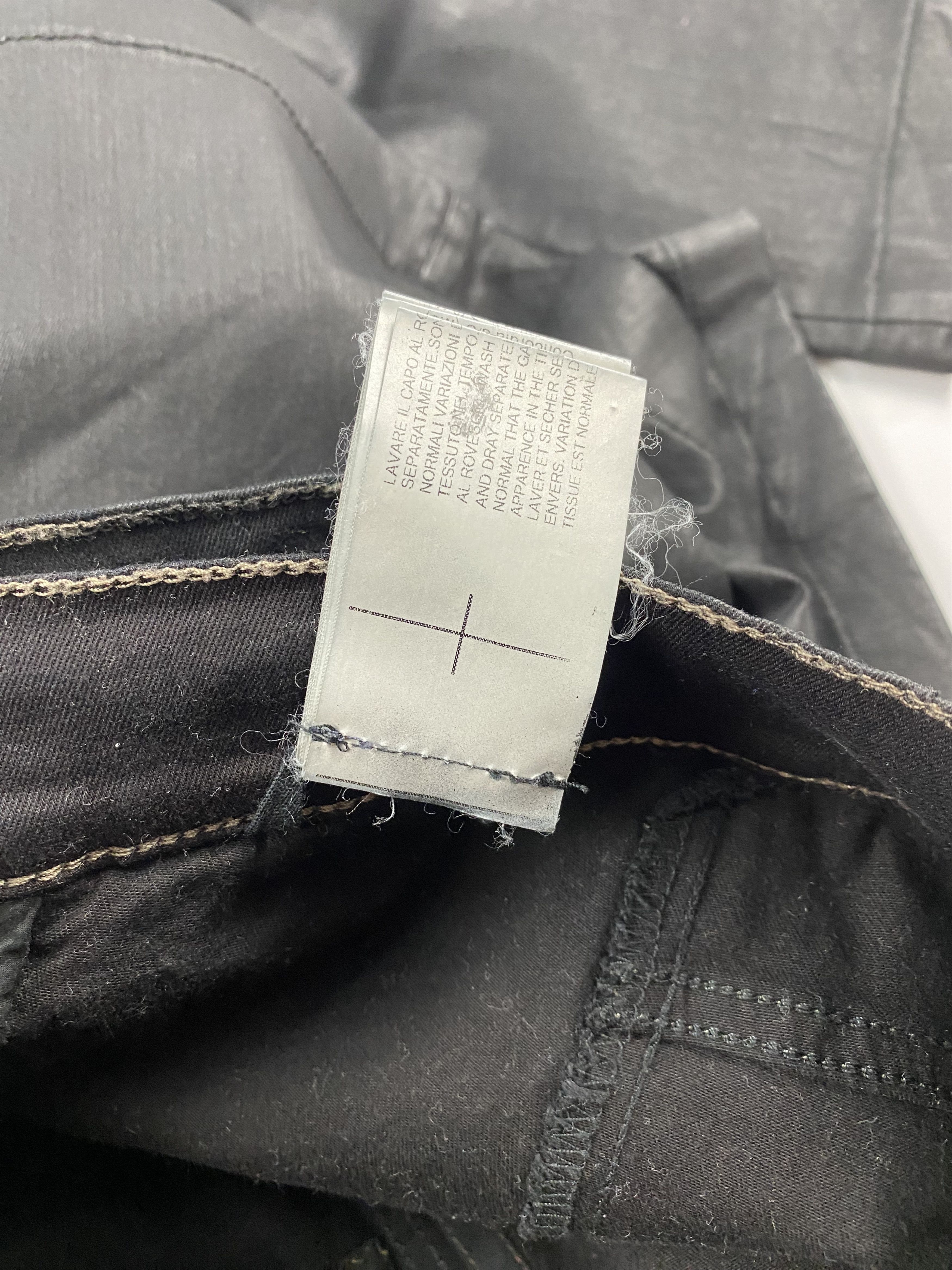 Rick Owens Drkshdw Rick Owens Waxed Kilted Jeans Size US 32 / EU 48 - 4 Thumbnail