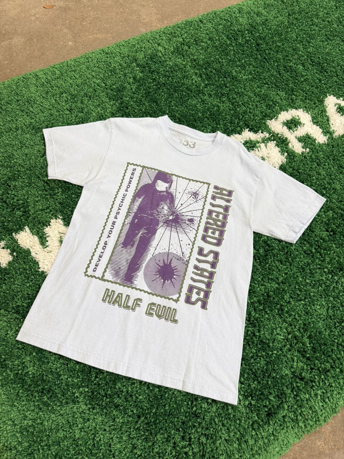 Half Evil Half Evil Altered States Psychic Powers Blue Tee XL Size US XL / EU 56 / 4 - 1 Thumbnail