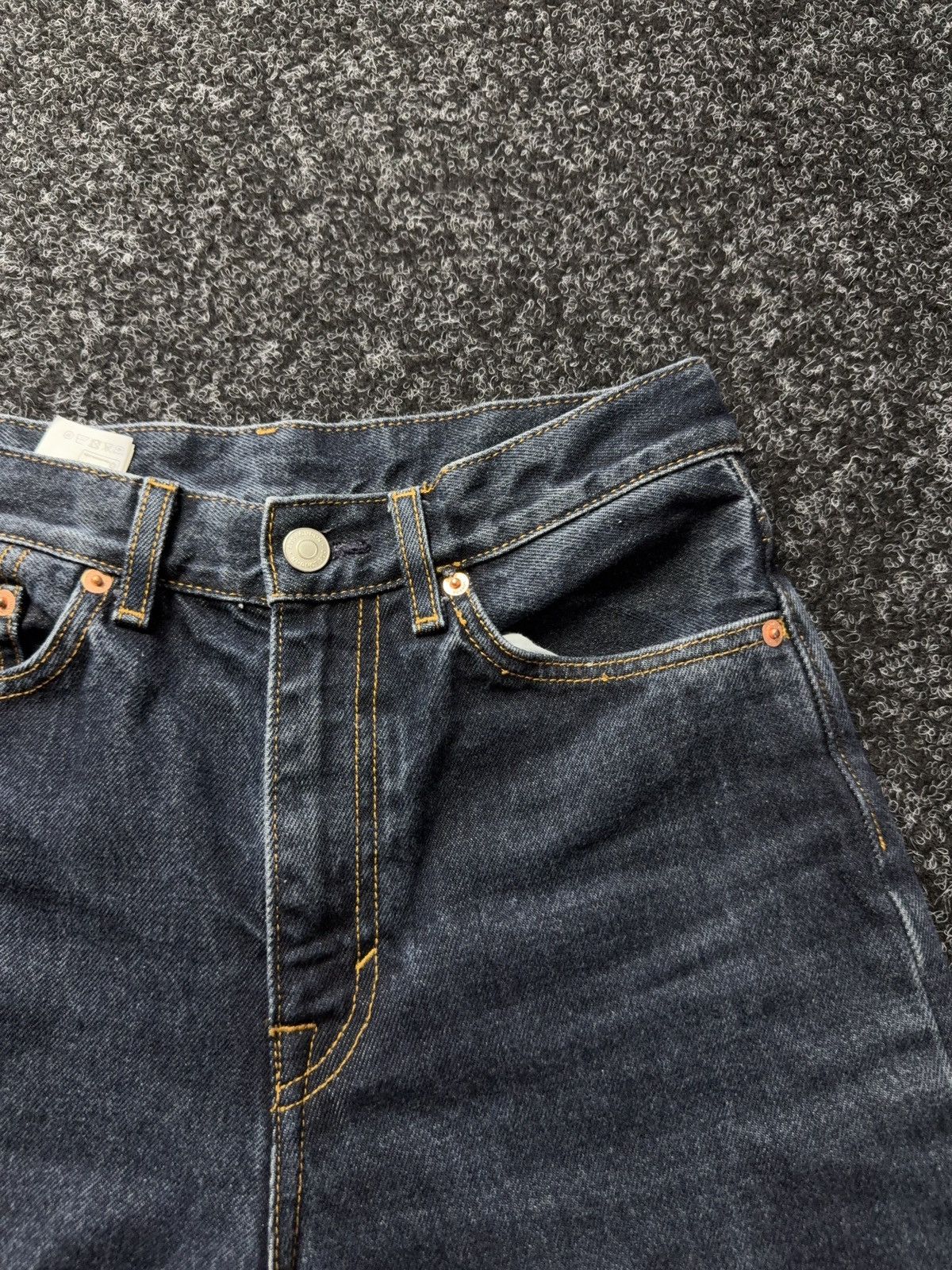 Cos Luxury 00s COS Straight Dark Wash Jeans Size 25 Minimalist Size 25" / US 0 / IT 36 - 8 Thumbnail